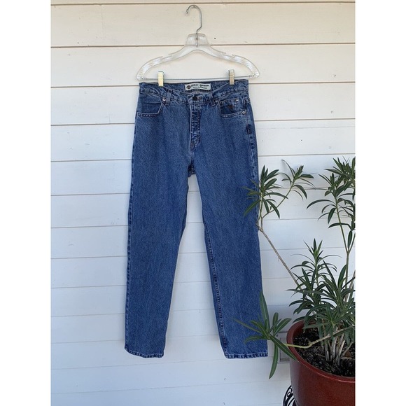 Harley-Davidson Denim - Harley Davidson Blue Jeans 2RXT-H-DMC Women 10 Reg Boot Cut Straight vintage med